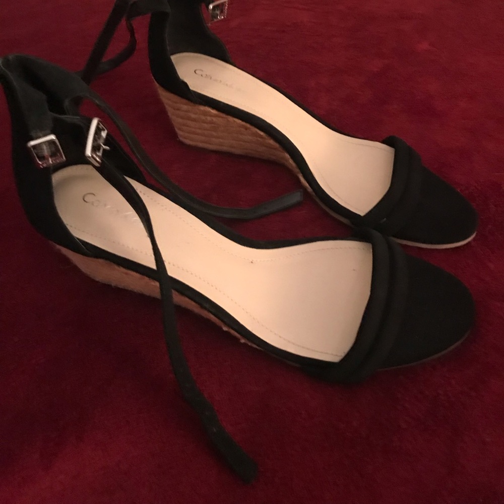 Calvin Klein wedges. New.